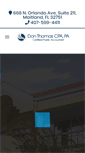 Mobile Screenshot of donthomascpa.com